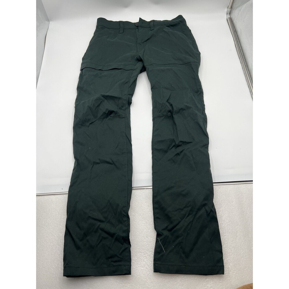 PrAna Pants Mens 30x32 (measure 30) Green Eagle Ray Slim Fit Nylon Stretch Chino